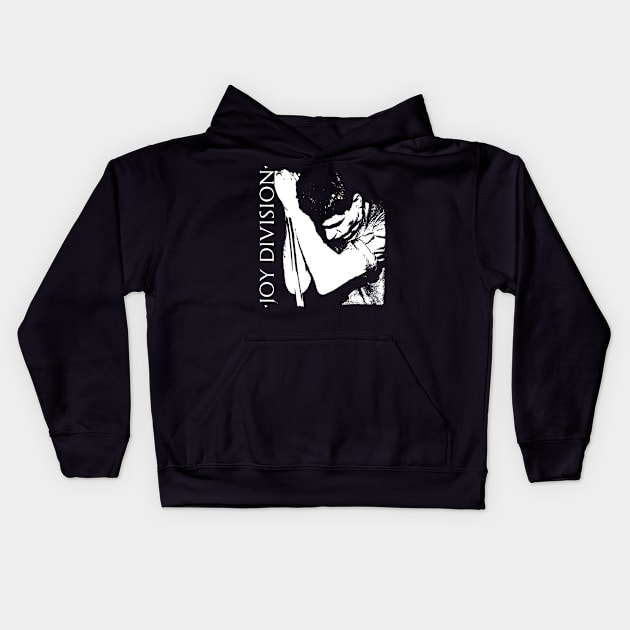 Ian Curtis get down Kids Hoodie by fuuniteesa